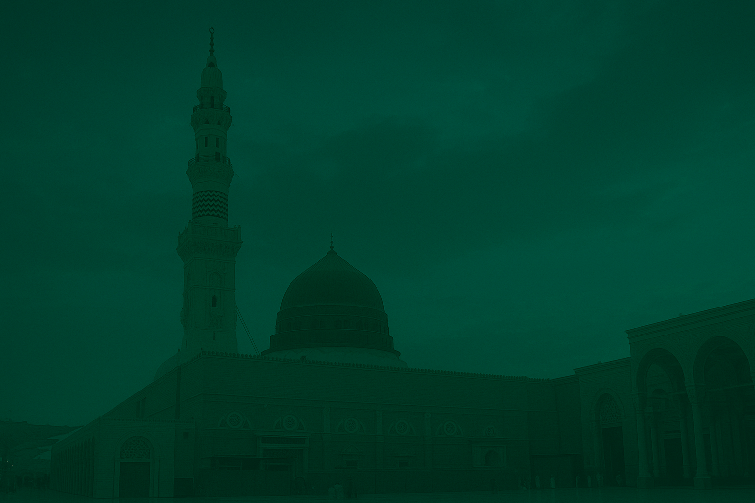 Kaaba in Makkah at sunset